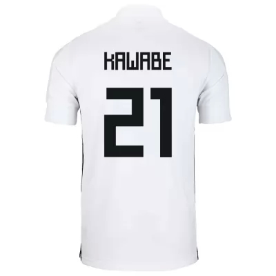 Femme Équipe du Japon de football Maillot Hayao Kawabe #21 Tenues Extérieur Blanc 2021