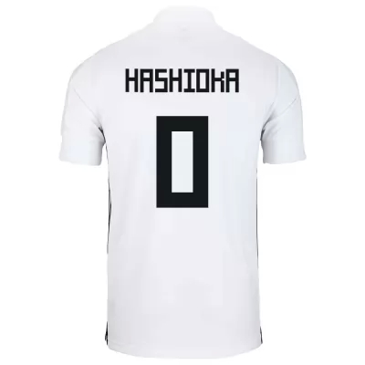 Femme Équipe du Japon de football Maillot Daiki Hashioka #0 Tenues Extérieur Blanc 2021