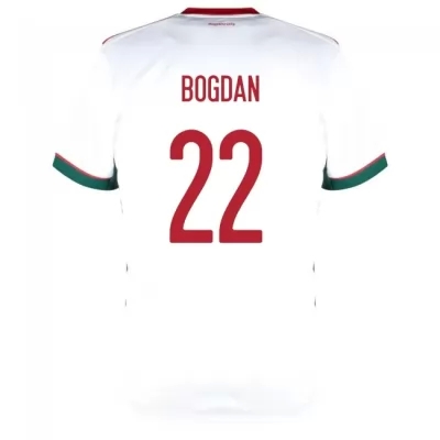 Femme Équipe De Hongrie De Football Maillot Adam Bogdan #22 Tenues Extérieur Blanc 2021