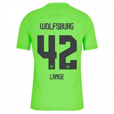 Kandiny Enfant Maillot Felix Lange #42 Vert Tenues Domicile 2023/24 T-Shirt