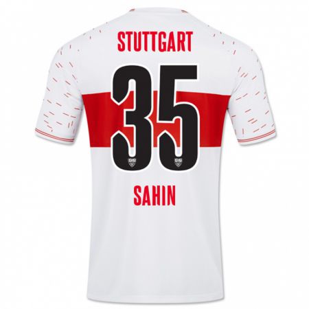 Kandiny Enfant Maillot Mehmet Sahin #35 Blanc Tenues Domicile 2023/24 T-Shirt