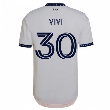 Kandiny Enfant Maillot Gino Vivi #30 Blanc Tenues Domicile 2023/24 T-Shirt