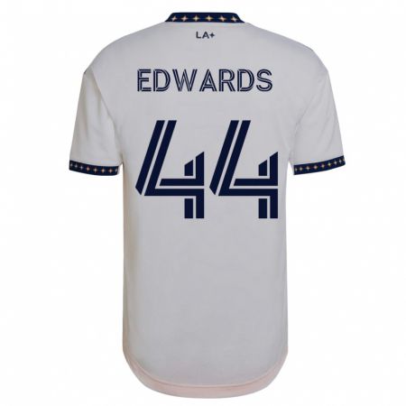 Kandiny Enfant Maillot Raheem Edwards #44 Blanc Tenues Domicile 2023/24 T-Shirt