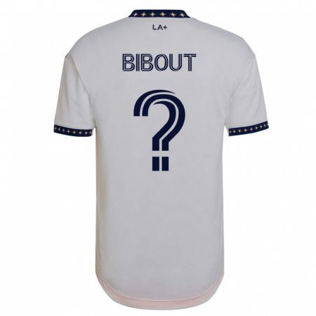 Kandiny Enfant Maillot Aaron Bibout #0 Blanc Tenues Domicile 2023/24 T-Shirt