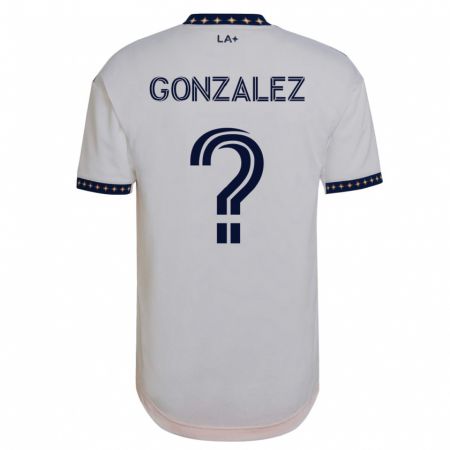 Kandiny Enfant Maillot Jesse Gonzalez #0 Blanc Tenues Domicile 2023/24 T-Shirt