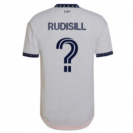Kandiny Enfant Maillot Paulo Rudisill #0 Blanc Tenues Domicile 2023/24 T-Shirt