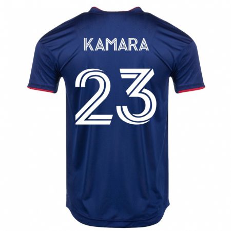 Kandiny Enfant Maillot Kei Kamara #23 Marin Tenues Domicile 2023/24 T-Shirt
