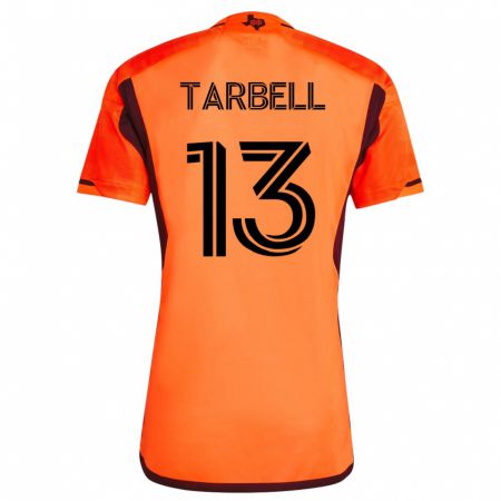 Kandiny Enfant Maillot Andrew Tarbell #13 Orange Tenues Domicile 2023/24 T-Shirt