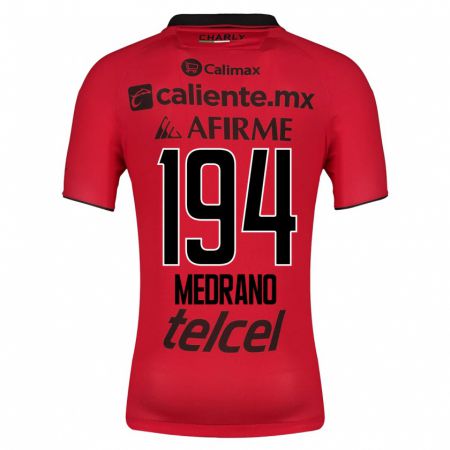 Kandiny Enfant Maillot Luis Medrano #194 Rouge Tenues Domicile 2023/24 T-Shirt