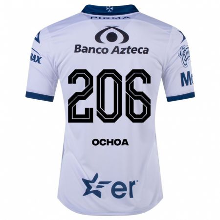 Kandiny Enfant Maillot Barúc Ochoa #206 Blanc Tenues Domicile 2023/24 T-Shirt