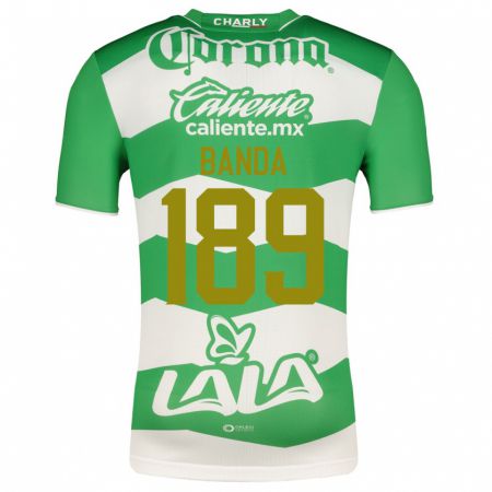 Kandiny Enfant Maillot Iker Banda #189 Vert Tenues Domicile 2023/24 T-Shirt