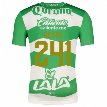 Kandiny Enfant Maillot Julio Reyes #241 Vert Tenues Domicile 2023/24 T-Shirt