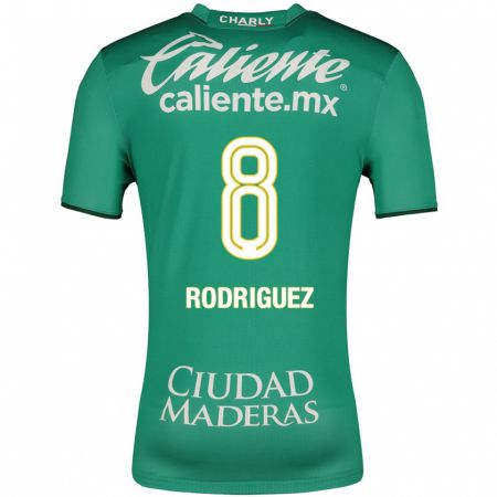 Kandiny Enfant Maillot Iván Rodríguez #8 Vert Tenues Domicile 2023/24 T-Shirt