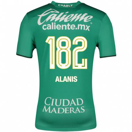 Kandiny Enfant Maillot Alejandro Alanís #182 Vert Tenues Domicile 2023/24 T-Shirt