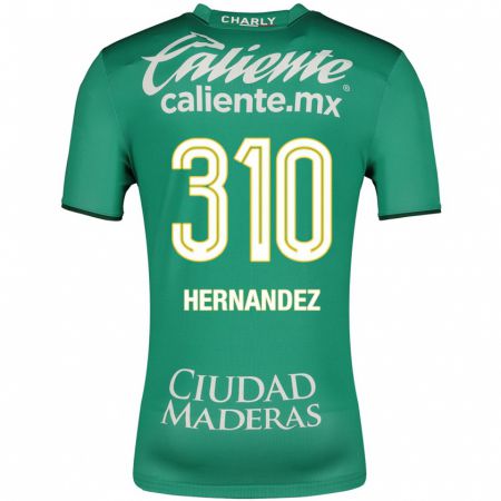 Kandiny Enfant Maillot Karin Hernández #310 Vert Tenues Domicile 2023/24 T-Shirt