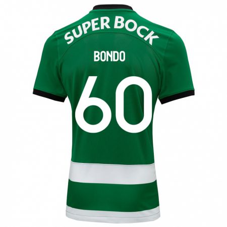 Kandiny Enfant Maillot Pedro Bondo #60 Vert Tenues Domicile 2023/24 T-Shirt