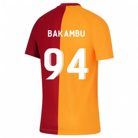 Kandiny Enfant Maillot Cédric Bakambu #94 Orange Tenues Domicile 2023/24 T-Shirt