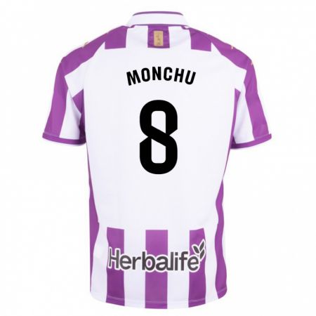 Kandiny Enfant Maillot Monchu #8 Violet Tenues Domicile 2023/24 T-Shirt