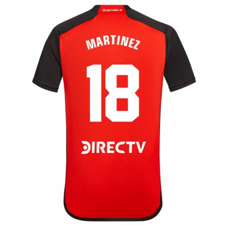 Kandiny Enfant Maillot Pity Martínez #18 Rouge Tenues Extérieur 2023/24 T-Shirt