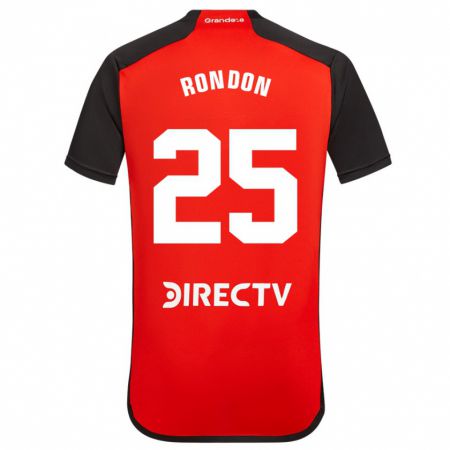 Kandiny Enfant Maillot Salomón Rondón #25 Rouge Tenues Extérieur 2023/24 T-Shirt