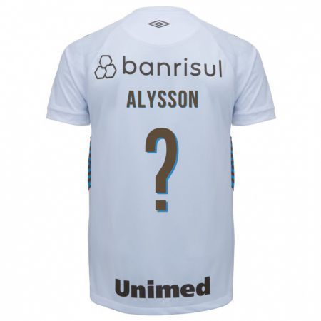 Kandiny Enfant Maillot Alysson #0 Blanc Tenues Extérieur 2023/24 T-Shirt