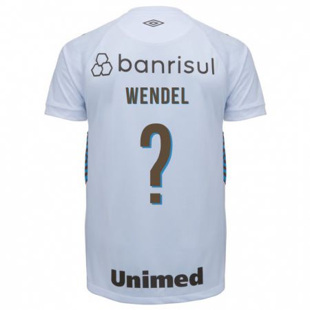 Kandiny Enfant Maillot Wendel #0 Blanc Tenues Extérieur 2023/24 T-Shirt