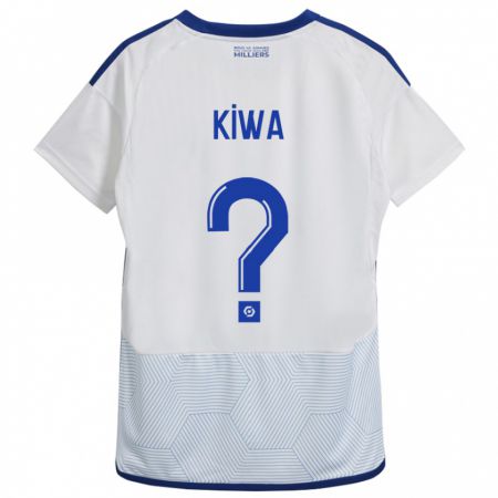 Kandiny Enfant Maillot Bradel Kiwa #0 Blanc Tenues Extérieur 2023/24 T-Shirt