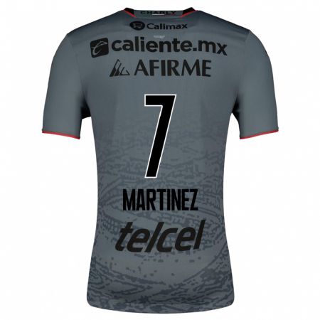 Kandiny Enfant Maillot Alejandro Martínez #7 Gris Tenues Extérieur 2023/24 T-Shirt