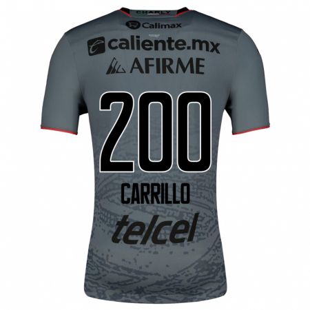 Kandiny Enfant Maillot Manuel Carrillo #200 Gris Tenues Extérieur 2023/24 T-Shirt