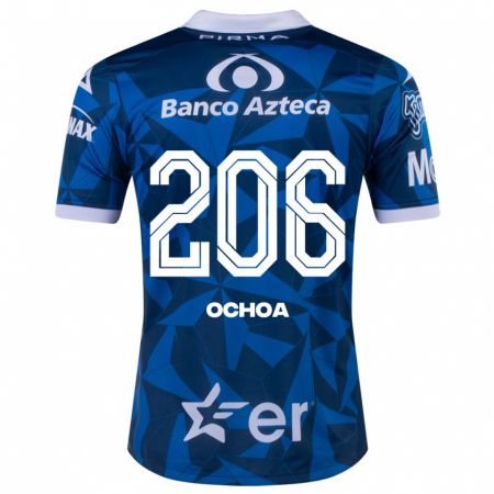 Kandiny Enfant Maillot Barúc Ochoa #206 Bleu Tenues Extérieur 2023/24 T-Shirt