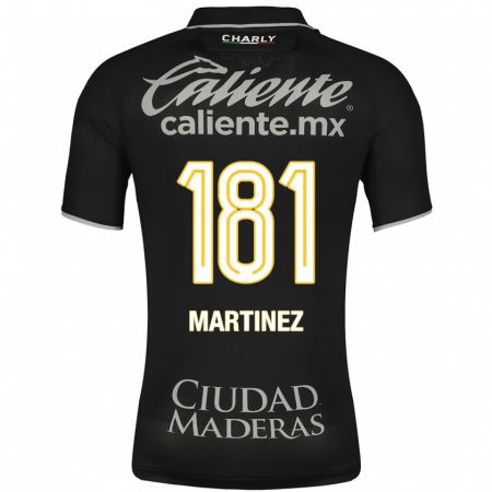Kandiny Enfant Maillot Irving Martínez #181 Noir Tenues Extérieur 2023/24 T-Shirt