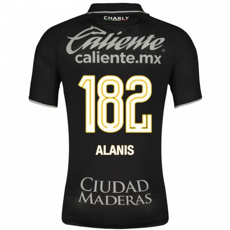 Kandiny Enfant Maillot Alejandro Alanís #182 Noir Tenues Extérieur 2023/24 T-Shirt