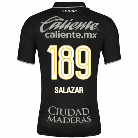 Kandiny Enfant Maillot José Salazar #189 Noir Tenues Extérieur 2023/24 T-Shirt