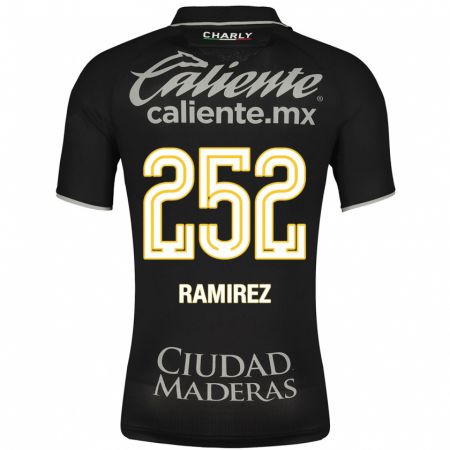 Kandiny Enfant Maillot Luis Ramírez #252 Noir Tenues Extérieur 2023/24 T-Shirt