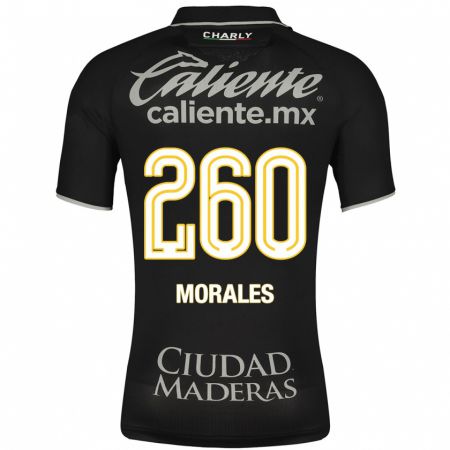 Kandiny Enfant Maillot Daniel Morales #260 Noir Tenues Extérieur 2023/24 T-Shirt