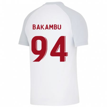 Kandiny Enfant Maillot Cédric Bakambu #94 Blanc Tenues Extérieur 2023/24 T-Shirt