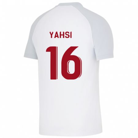 Kandiny Enfant Maillot Ismail Yahsi #16 Blanc Tenues Extérieur 2023/24 T-Shirt