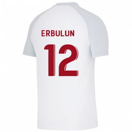 Kandiny Enfant Maillot Helin Erbulun #12 Blanc Tenues Extérieur 2023/24 T-Shirt