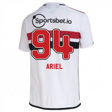 Kandiny Homme Maillot Ariel #94 Blanc Tenues Domicile 2023/24 T-Shirt