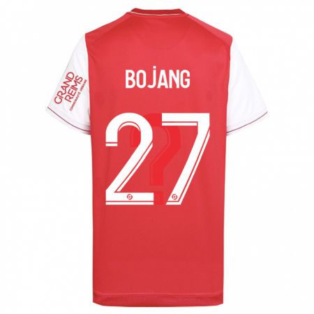 Kandiny Homme Maillot Adama Bojang #27 Rouge Tenues Domicile 2023/24 T-Shirt