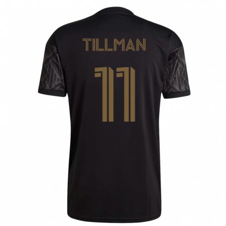 Kandiny Homme Maillot Timothy Tillman #11 Noir Tenues Domicile 2023/24 T-Shirt