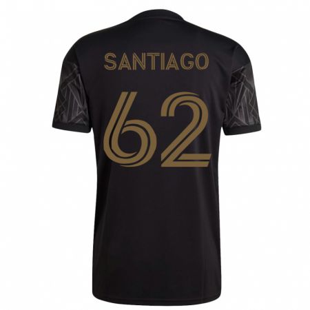 Kandiny Homme Maillot Joshua Santiago #62 Noir Tenues Domicile 2023/24 T-Shirt
