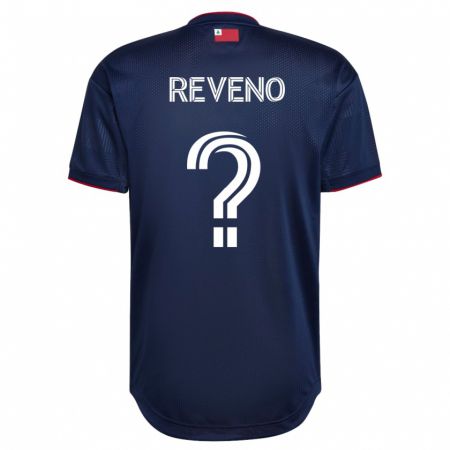 Kandiny Homme Maillot Ben Reveno #0 Marin Tenues Domicile 2023/24 T-Shirt