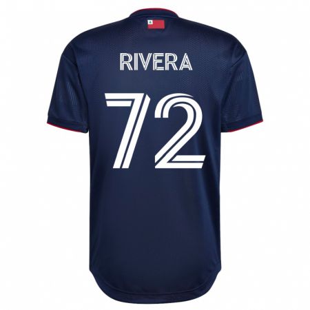 Kandiny Homme Maillot Damián Rivera #72 Marin Tenues Domicile 2023/24 T-Shirt