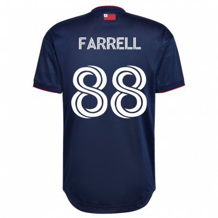 Kandiny Homme Maillot Andrew Farrell #88 Marin Tenues Domicile 2023/24 T-Shirt