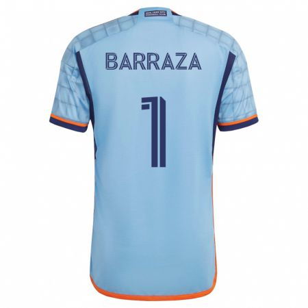Kandiny Homme Maillot Luis Barraza #1 Bleu Tenues Domicile 2023/24 T-Shirt
