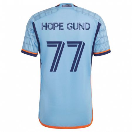 Kandiny Homme Maillot Rio Hope-Gund #77 Bleu Tenues Domicile 2023/24 T-Shirt