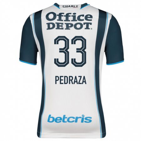 Kandiny Homme Maillot Pedro Pedraza #33 Marin Tenues Domicile 2023/24 T-Shirt