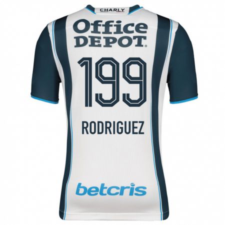 Kandiny Homme Maillot Miguel Rodríguez #199 Marin Tenues Domicile 2023/24 T-Shirt