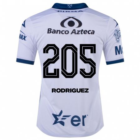 Kandiny Homme Maillot Alberto Rodríguez #205 Blanc Tenues Domicile 2023/24 T-Shirt